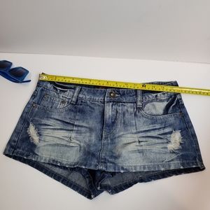 Blue spice short skorts